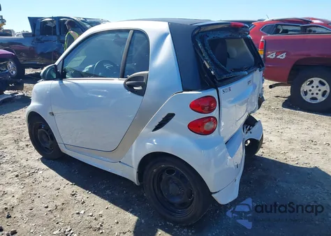 2015 Smart Fortwo Passion/Pure from USA, damaged, VIN WMEEJ3BA8FK808251